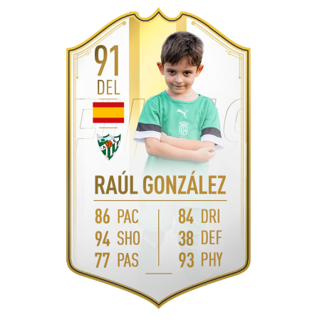 Carta Fifa Personalizable · Diseño Blanca