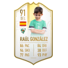 Carta Fifa Personalizable · Diseño Blanca